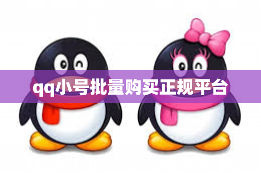 qq小号批量购买正规平台